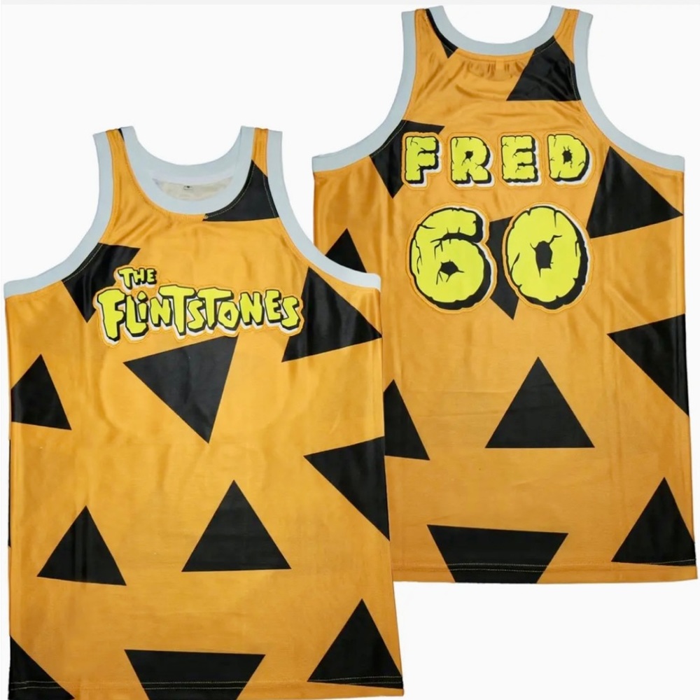 The Flintstones Fred 60 Basketball Shirt